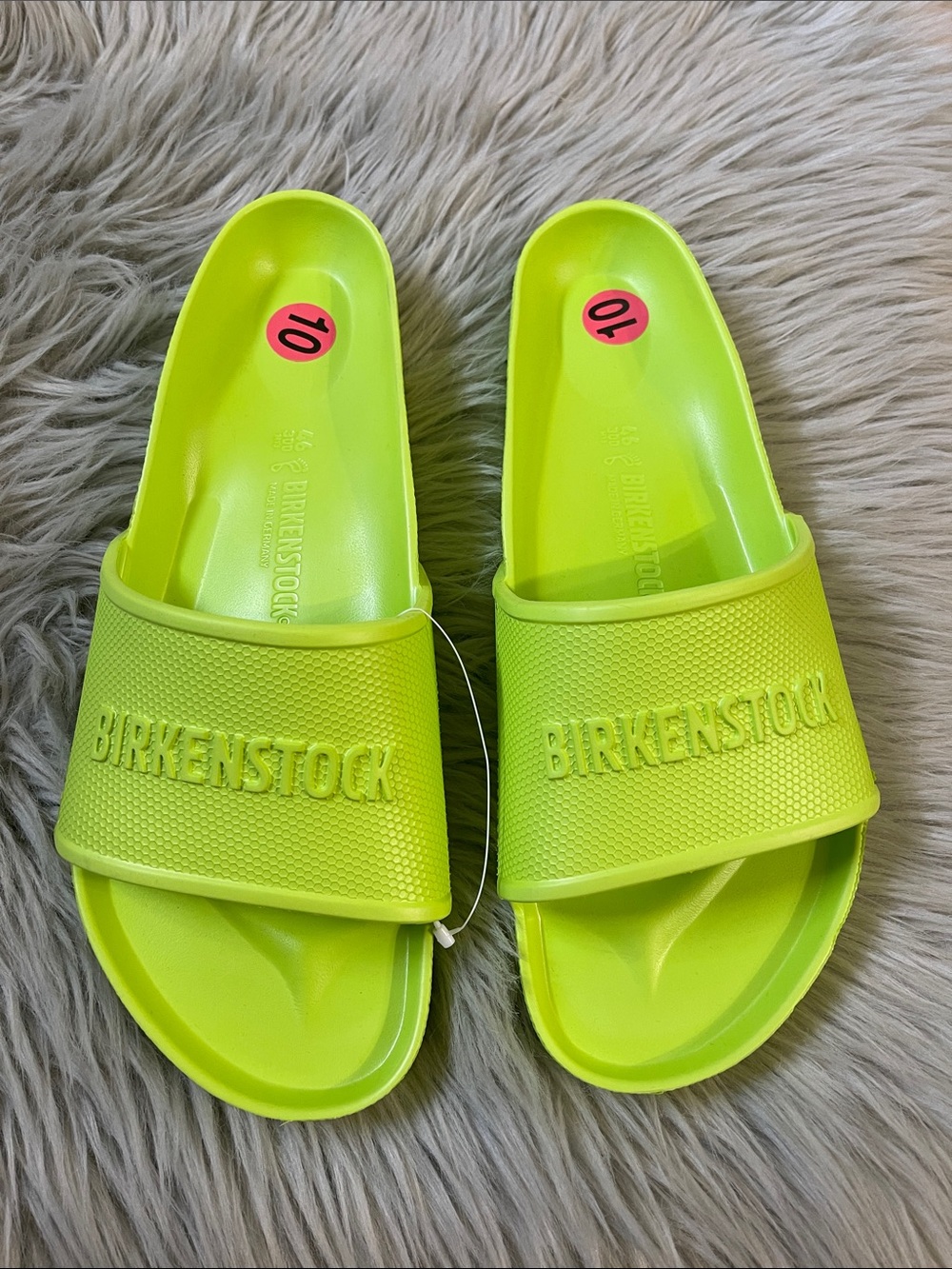 Birkenstock Barbados Neon Slide Sandals Men